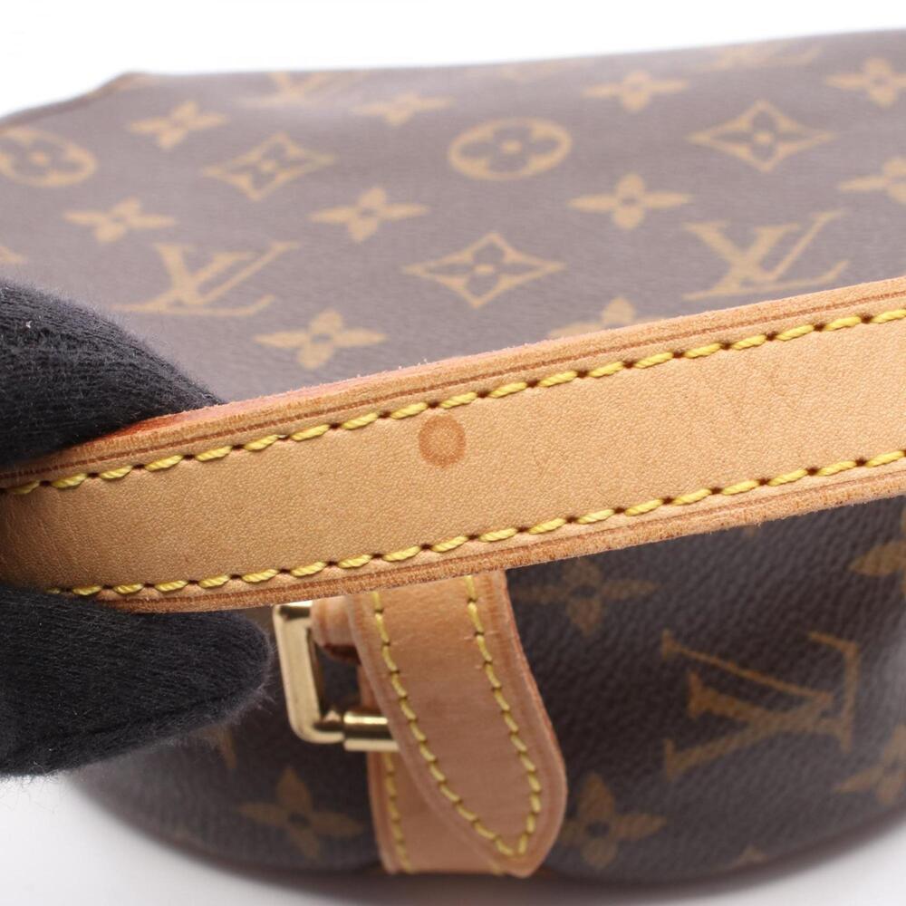 LOUIS VUITTON Authentic Brown Monogram Leather Shoulder Bag - Picture 8 of 8